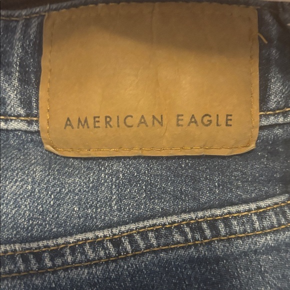 American Eagle Relaxed Straight Size 29x30 Dark Wash Flex Fit Mid Rise Denim - Picture 5 of 7